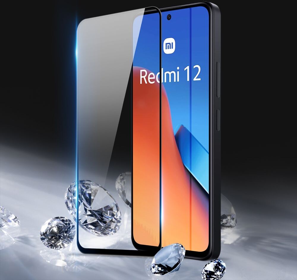 Dux Ducis Xiaomi Redmi 12 Screen Protector 9H Tempered Glass 0.33mm afbeelding 2