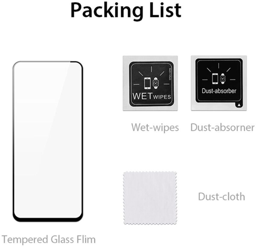 Dux Ducis Xiaomi Redmi 12 Screen Protector 9H Tempered Glass 0.33mm afbeelding 7
