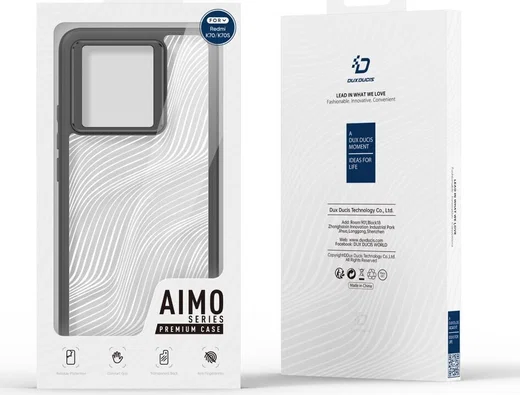 Dux Ducis Aimo Xiaomi 13T / 13T Pro Hoesje Back Cover Zwart afbeelding 10