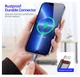 Duzzona 2.22A USB-C naar Lightning Kabel 20W Power Delivery 3M Grijs afbeelding 4