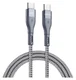 Duzzona 3.25A USB-C naar USB-C Kabel met Power Delivery 65W 2M Grijs