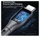 Duzzona 3.25A USB-C naar USB-C Kabel met Power Delivery 65W 2M Grijs afbeelding 11