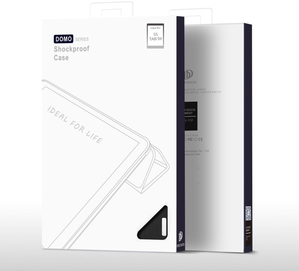 Dux Ducis Domo Samsung Galaxy Tab S9 Hoes Book Case Zwart afbeelding 11