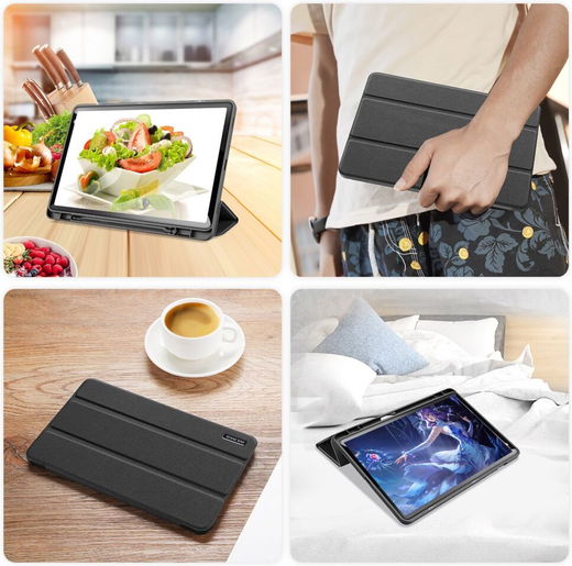 Dux Ducis Domo Samsung Galaxy Tab S9 Hoes Book Case Zwart afbeelding 9