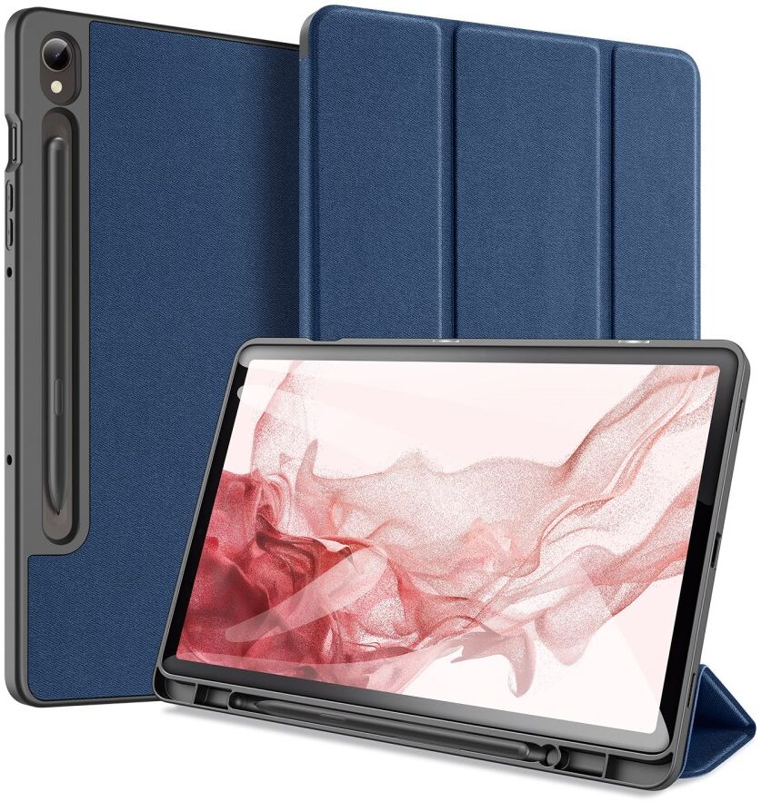Dux Ducis Domo Samsung Galaxy Tab S9 Hoes Book Case Blauw afbeelding 1