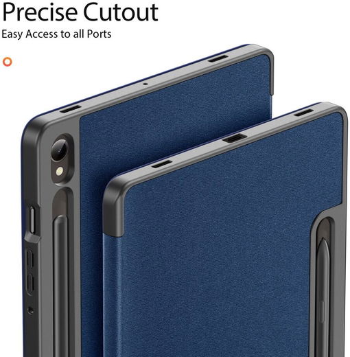 Dux Ducis Domo Samsung Galaxy Tab S9 Hoes Book Case Blauw afbeelding 8