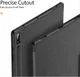 Dux Ducis Samsung Tab S8/S9 Ultra Hoes Tri-Fold Book Case Zwart afbeelding 10
