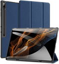 Dux Ducis Samsung Tab S8/S9 Ultra Hoes Tri-Fold Book Case Blauw
