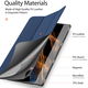 Dux Ducis Samsung Tab S8/S9 Ultra Hoes Tri-Fold Book Case Blauw afbeelding 11