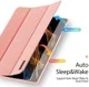 Dux Ducis Samsung Tab S8/S9 Ultra Hoes Tri-Fold Book Case Roze afbeelding 11