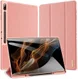Dux Ducis Samsung Tab S8/S9 Ultra Hoes Tri-Fold Book Case Roze afbeelding 9
