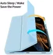 Dux Ducis Toby Samsung Galaxy Tab S9 Hoes Tri-Fold Book Case Blauw afbeelding 2