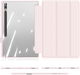 Dux Ducis Toby Samsung Galaxy Tab S9 Hoes Tri-Fold Book Case Roze afbeelding 9