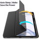 Dux Ducis Toby Samsung Tab S10+/ S9+ / S9 FE+ Hoes Tri-Fold Book Case Zwart afbeelding 2
