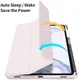 Dux Ducis Toby Samsung Tab S10+/ S9+ / S9 FE+ Hoes Tri-Fold Book Case Roze afbeelding 2