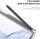 Dux Ducis Toby Samsung Tab S10+/ S9+ / S9 FE+ Hoes Tri-Fold Book Case Roze afbeelding 6