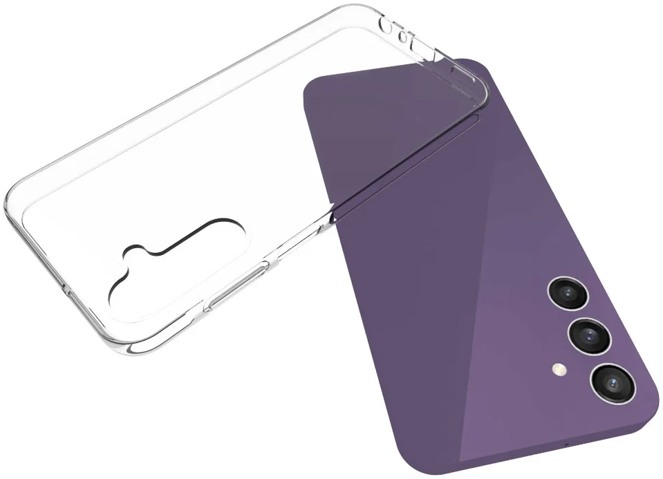 Samsung Galaxy A25 Hoesje Dun TPU Back Cover Transparant afbeelding 2