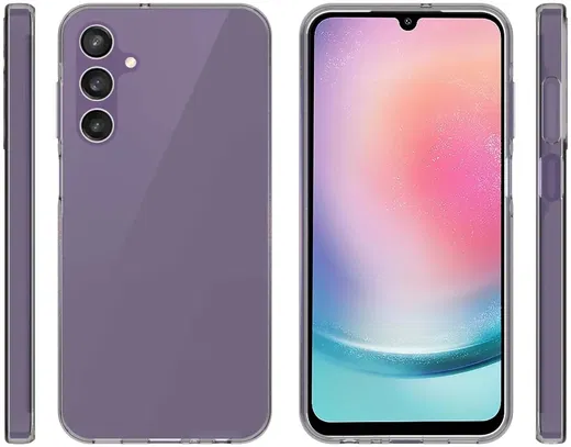 Samsung Galaxy A25 Hoesje Dun TPU Back Cover Transparant afbeelding 8