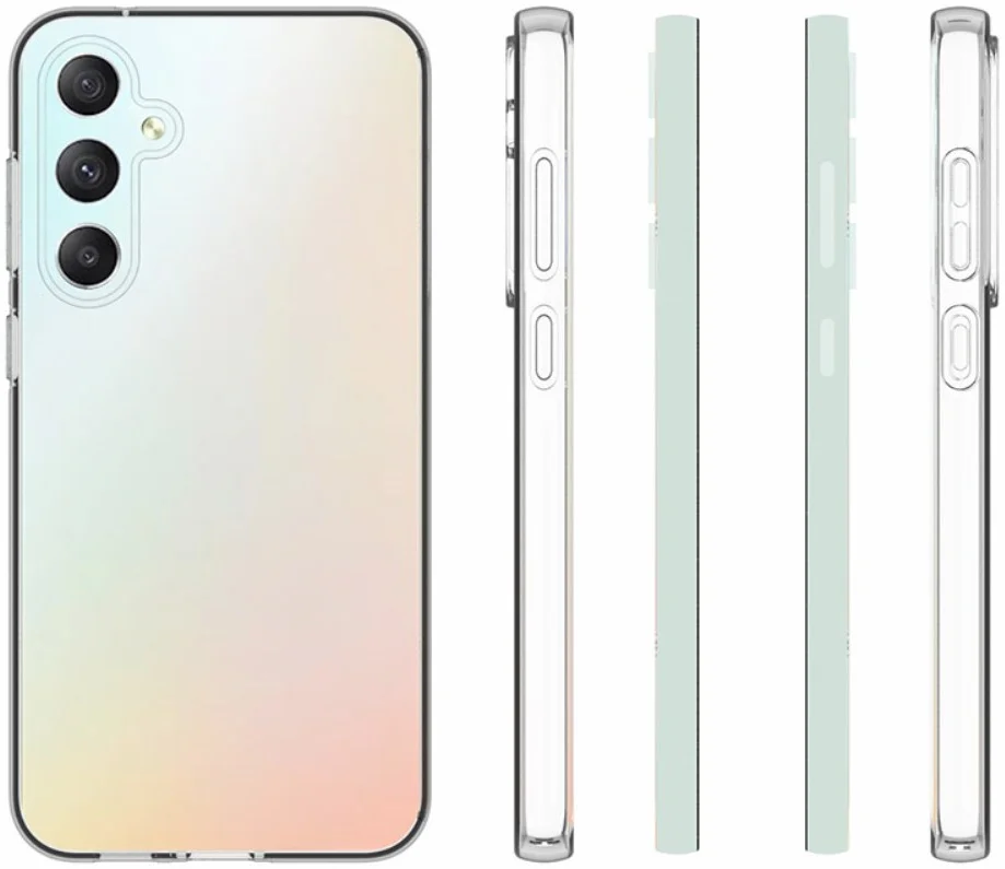 Samsung Galaxy S23 FE Hoesje Dun TPU Back Cover Transparant afbeelding 12