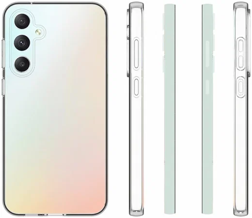 Samsung Galaxy S23 FE Hoesje Dun TPU Back Cover Transparant afbeelding 12