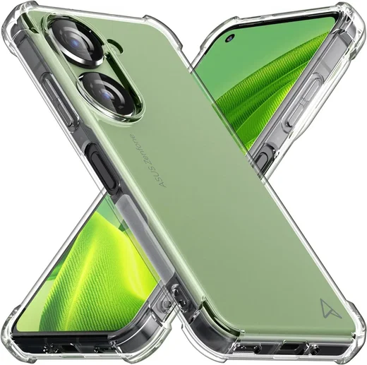 Asus Zenfone 10 Hoesje Schokbestendig en Dun TPU Transparant afbeelding 1