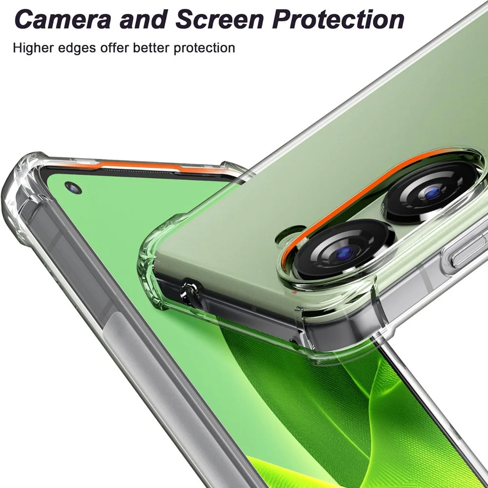 Asus Zenfone 10 Hoesje Schokbestendig en Dun TPU Transparant afbeelding 8