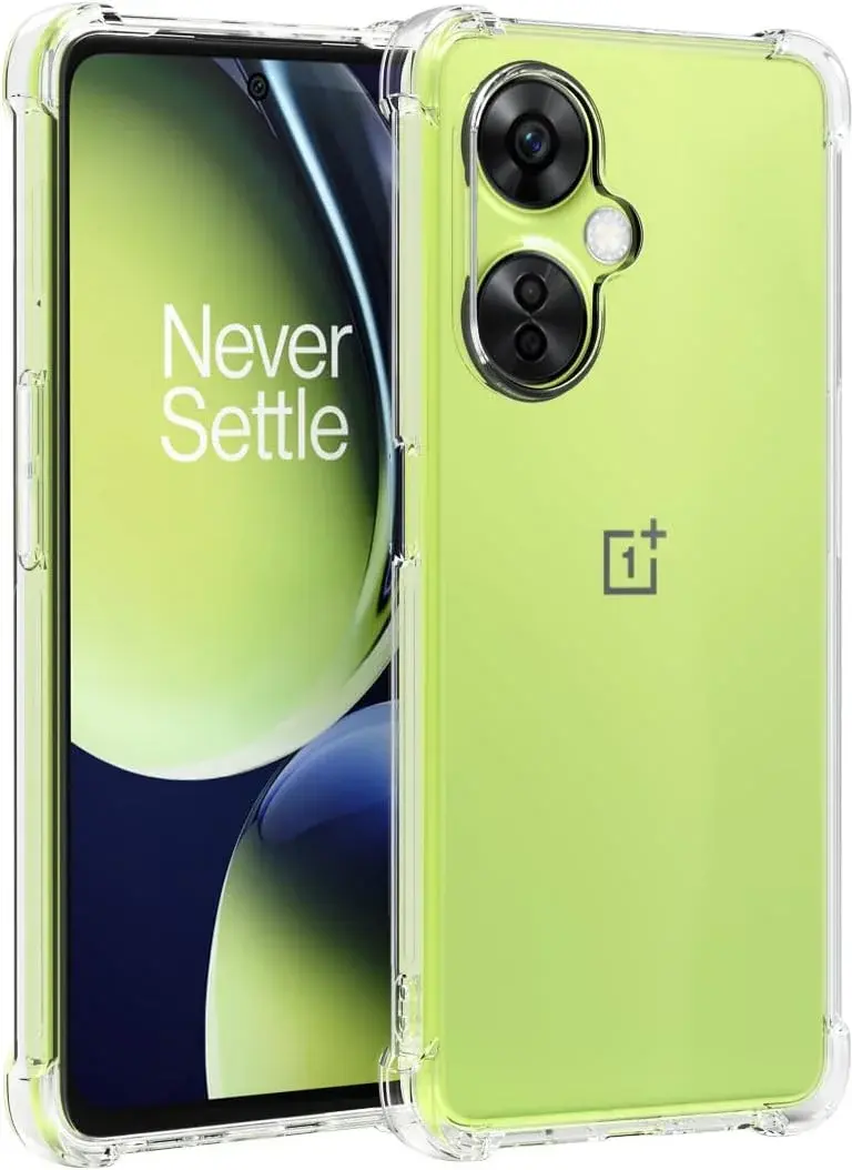 OnePlus Nord CE 3 Lite Hoesje Schokbestendig en Dun TPU Transparant afbeelding 2