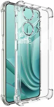 OnePlus Nord 3 Hoesje Schokbestendig en Dun TPU Back Cover Transparant