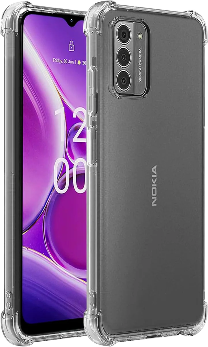 Nokia G42 Hoesje Schokbestendig en Dun TPU Back Cover Transparant afbeelding 10