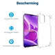 Nokia G42 Hoesje Schokbestendig en Dun TPU Back Cover Transparant afbeelding 4