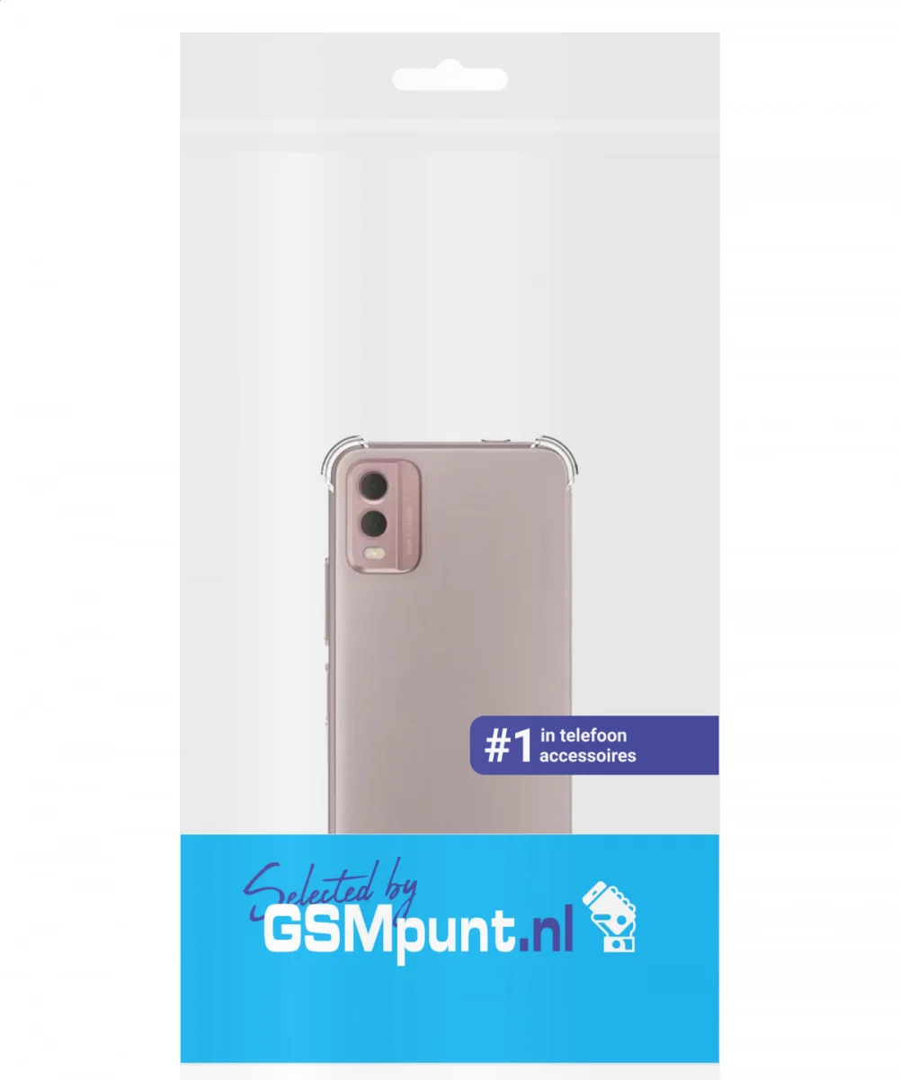 Nokia C32 Hoesje Schokbestendig en Dun TPU Back Cover Transparant afbeelding 13