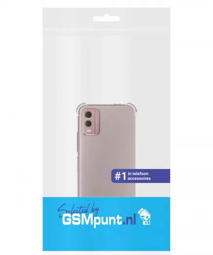 Nokia C32 Hoesje Schokbestendig en Dun TPU Back Cover Transparant afbeelding 13
