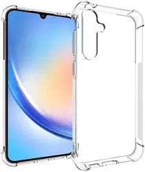 Samsung Galaxy S23 FE Hoesje Schokbestendig en Dun TPU Transparant afbeelding