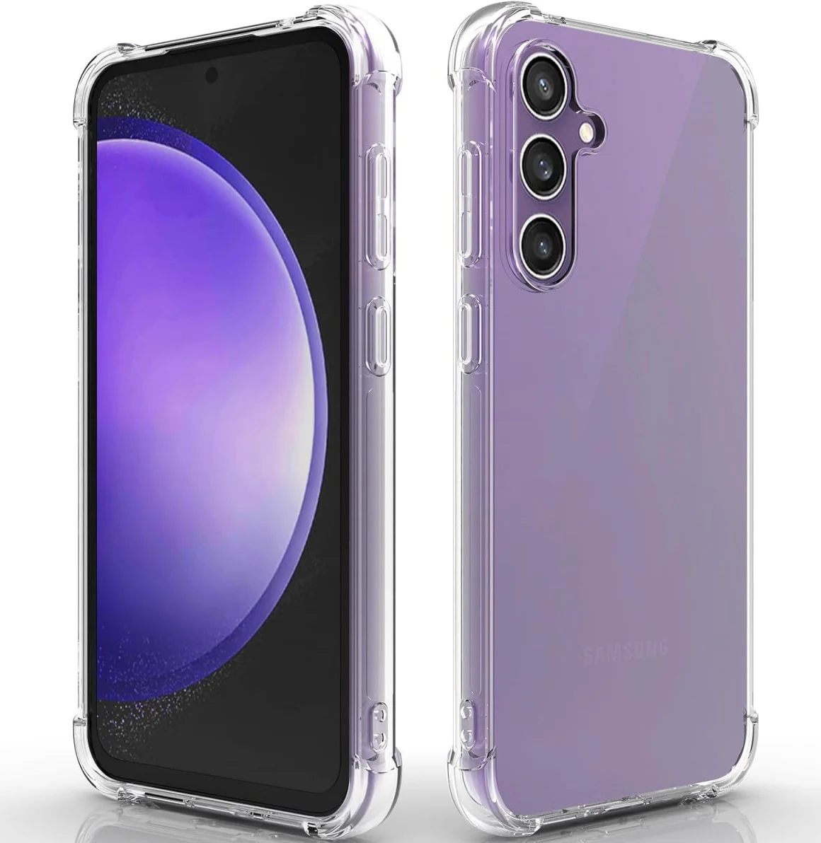 Samsung Galaxy S23 FE Hoesje Schokbestendig en Dun TPU Transparant afbeelding 11