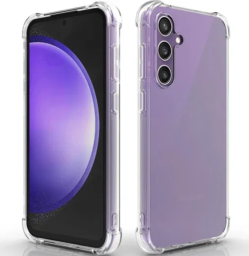 Samsung Galaxy S23 FE Hoesje Schokbestendig en Dun TPU Transparant afbeelding 11