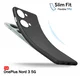 OnePlus Nord 3 Hoesje Dun TPU Matte Back Cover Zwart afbeelding 3