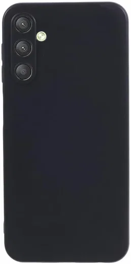 Samsung Galaxy A25 Hoesje Matte Back Cover Dun TPU Zwart afbeelding 1