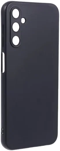 Samsung Galaxy A25 Hoesje Matte Back Cover Dun TPU Zwart afbeelding 2
