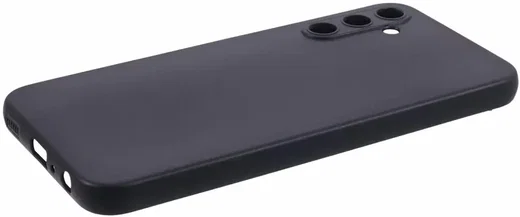 Samsung Galaxy A25 Hoesje Matte Back Cover Dun TPU Zwart afbeelding 5