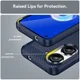 Asus Zenfone 10 Hoesje Geborsteld TPU Flexibele Back Cover Blauw afbeelding 7