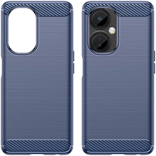 OnePlus Nord CE 3 Lite Hoesje Geborsteld TPU Back Cover Flexibel Blauw afbeelding 8