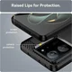 Xiaomi 13T / 13T Pro Hoesje Geborsteld TPU Flexibele Back Cover Zwart afbeelding 5