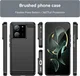 Xiaomi 13T / 13T Pro Hoesje Geborsteld TPU Flexibele Back Cover Zwart afbeelding 8