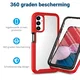 Samsung Galaxy A25 Hoesje Full Protect 360° Cover Hybride Rood afbeelding 2