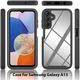 Samsung Galaxy A25 Hoesje Full Protect 360° Cover Hybride Rood afbeelding 9