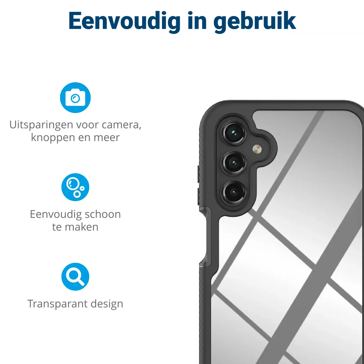Samsung Galaxy A25 Hoesje Full Protect 360° Cover Hybride Rood afbeelding 5