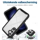 Samsung Galaxy S23 FE Hoesje Full Protect 360° Cover Hybride Zwart afbeelding 4
