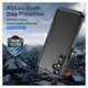 Samsung Galaxy A25 Hoesje Schokbestendige Hardcase Back Cover Zwart afbeelding 2