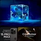 Spigen Cryo Armor Apple iPhone 15 Pro Max Hoesje Back Cover Blauw afbeelding 14