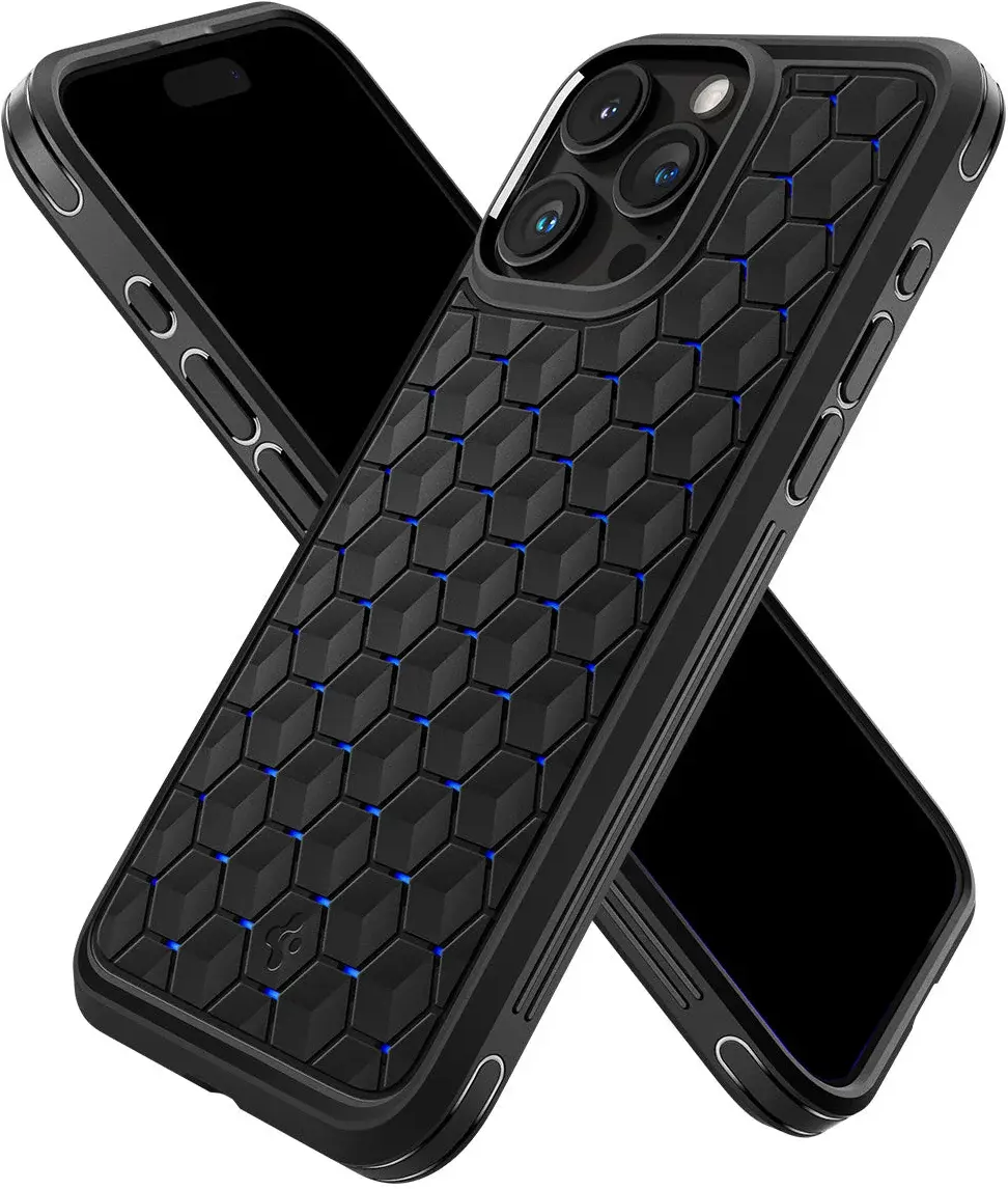 Spigen Cryo Armor Apple iPhone 15 Pro Max Hoesje Back Cover Blauw afbeelding 3